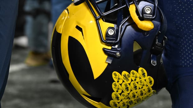 Michigan Football Helmet